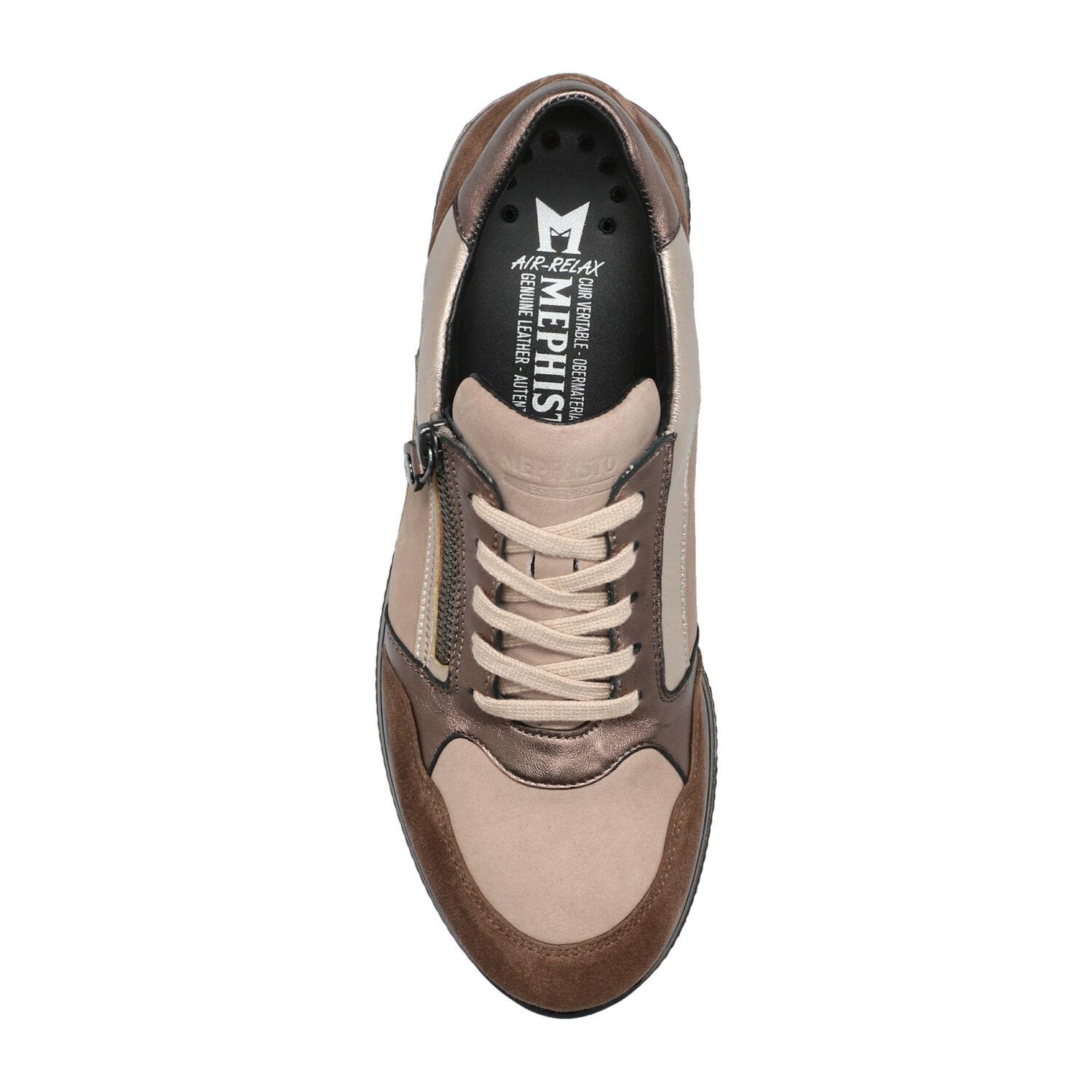 lacets femme modèle Leenie Brun canelle - Mephisto